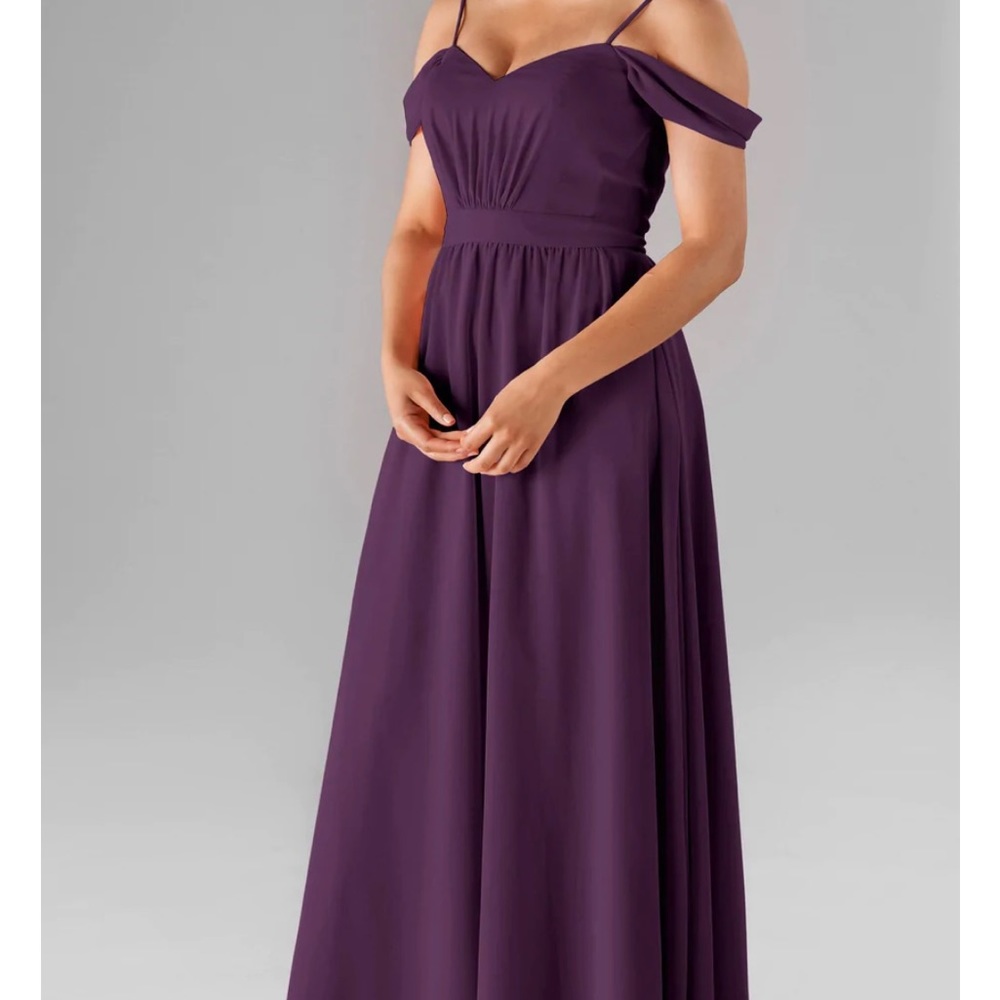Kennedy Blue - Thea Eggplant Bridesmaid Dress